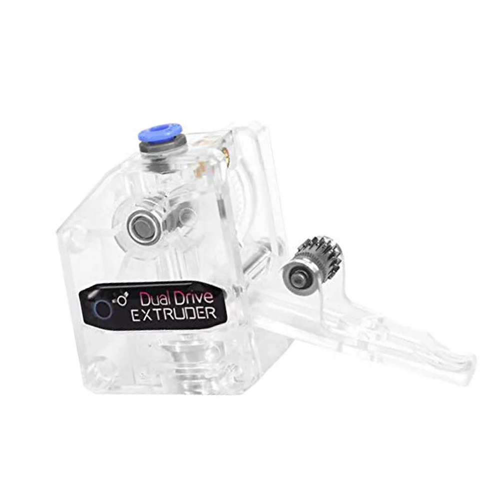 

Dual Drive Extruder BMG Deceleration Extruder Dual Drive Dual Gear for 3D Printer Model Making Accessory Flexible Filament