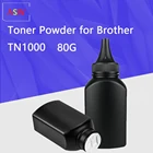 80 г Черный тонер-порошок, совместимый с принтером Brother TN1000 TN1030 TN1050 TN1060 TN1070 tone HL-1110 1112 1202R