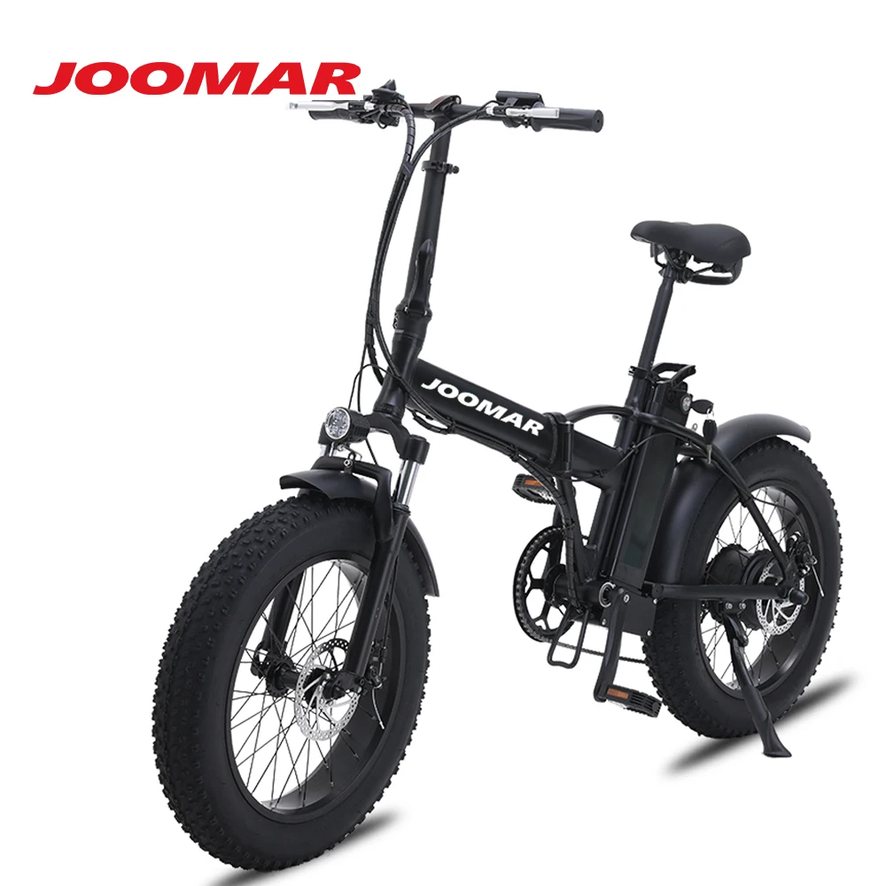 Günstig JOOMAR Elektrische Fahrrad 48V 500W Klapp Ebike 4,0 Fett Reifen 20 Zoll Mountainbike Strand 15AH Batterie Aluminium Legierung JM20 Plus