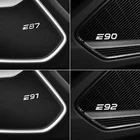 4 шт., алюминиевые 3D-Наклейки для BMW E87, E90, E91, E92, E46, E60, E61, E70, G30, X1, X3, X5, X6, X7