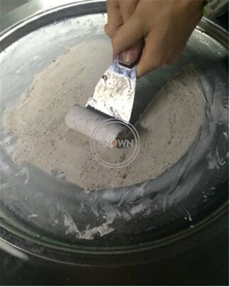 Бесплатная доставка по морю одна круглая сковорода машина для мороженого из