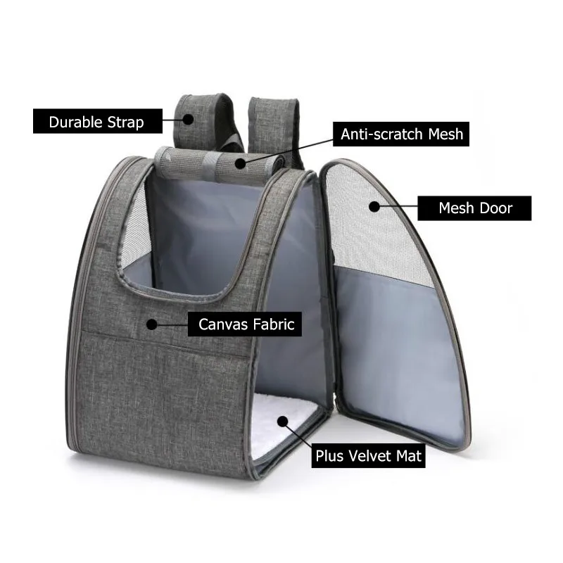 Складной рюкзак для переноски домашних животных устойчивая переносная