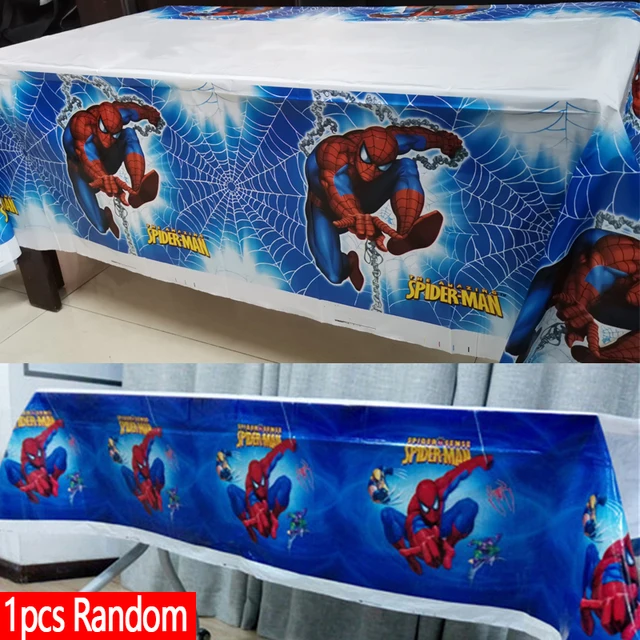 82 шт Человек паук Супергерой скатерть соломинки чашки тарелки салфетки Ложка