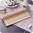 Бамбуковый роликовый коврик для суши, кухонный прибор сделай сам, Японская еда, 24-24 см, коврик сделай сам для приготовления суши, кухонный инструмент для приготовления суши