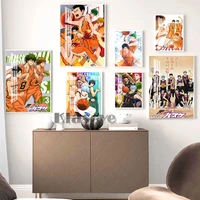 kurokos basketball japanese sport comic hot anime cartoon wall art poster prints canvas painting otaku bedroom home decor gift