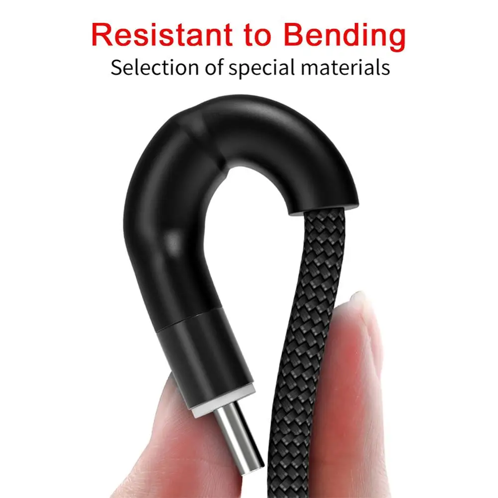 Кабель для быстрой зарядки и передачи данных мобильного телефона с разъемами USB 3