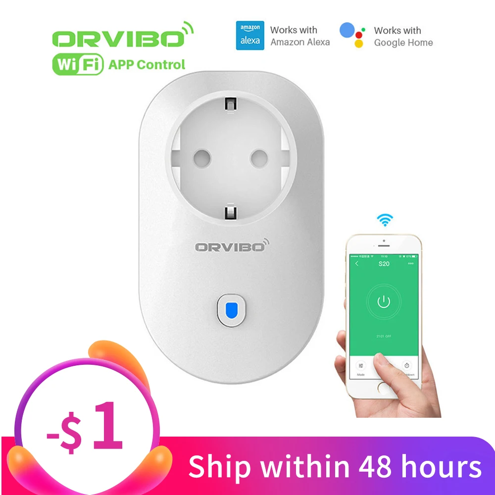 Беспроводная смарт Розетка Orvibo B25/S25 с поддержкой Wi Fi|Смарт-гаджеты| |
