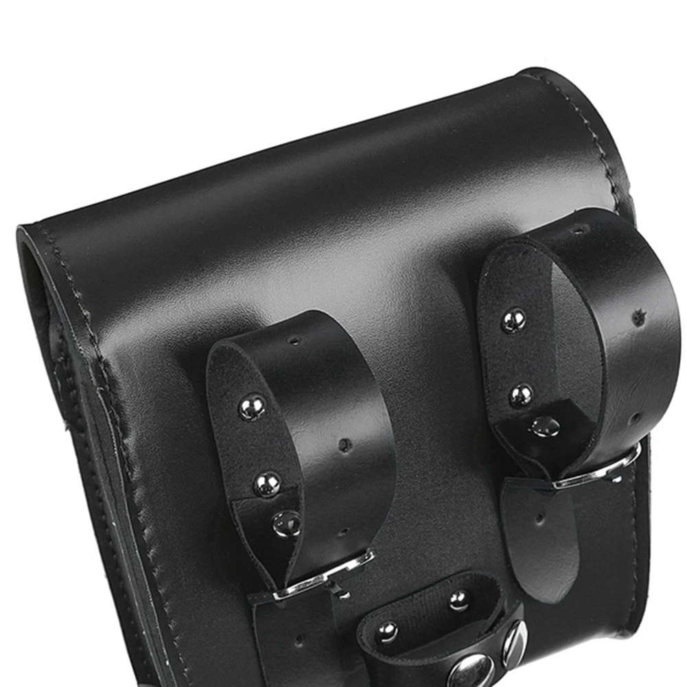 Waterproof Universal Motorcycle Faux Leather Luggage Storage interior weather proof Side Saddle Bag |