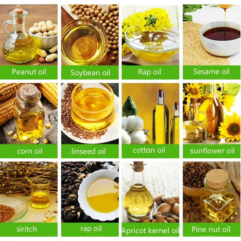 

Oil Press Automatic Household FLaxseed Oil Extractor Peanut Oil Press Cold Press Oil Machine 1500W (MAX)