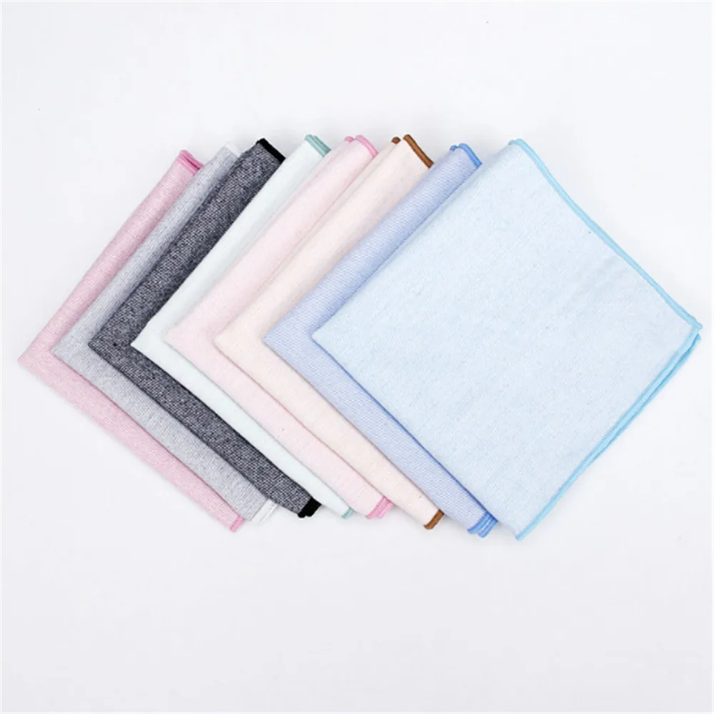 Брендовые новые мужские шарфы в винтажном стиле льняные носовые платки костюмы