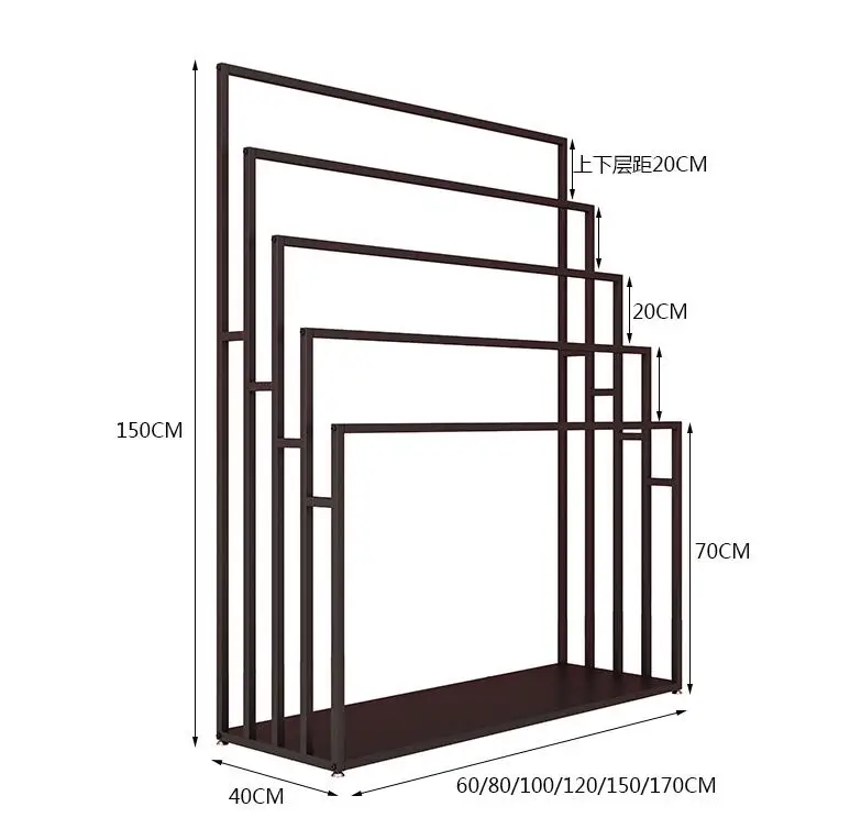 

Shawl, scarf, shelf, floor to floor clothing store, display rack, double-sided pants rack, fabric rack, wool scarf display rack