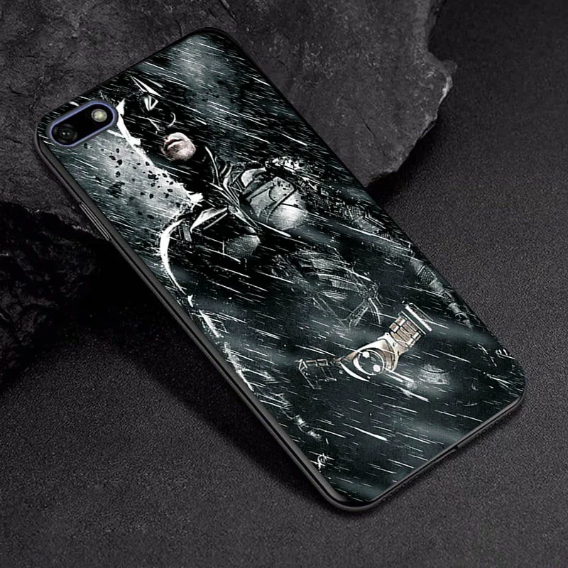 TPUBLK538 Для Huawei Y5 чехол Капитан Америка черный ТПУ чехол для Huawei Honor 8S задняя крышка Y6 Y7 Y9 чехол для Honor 8X 8C 7S 7X - Цвет: TPUBLK538