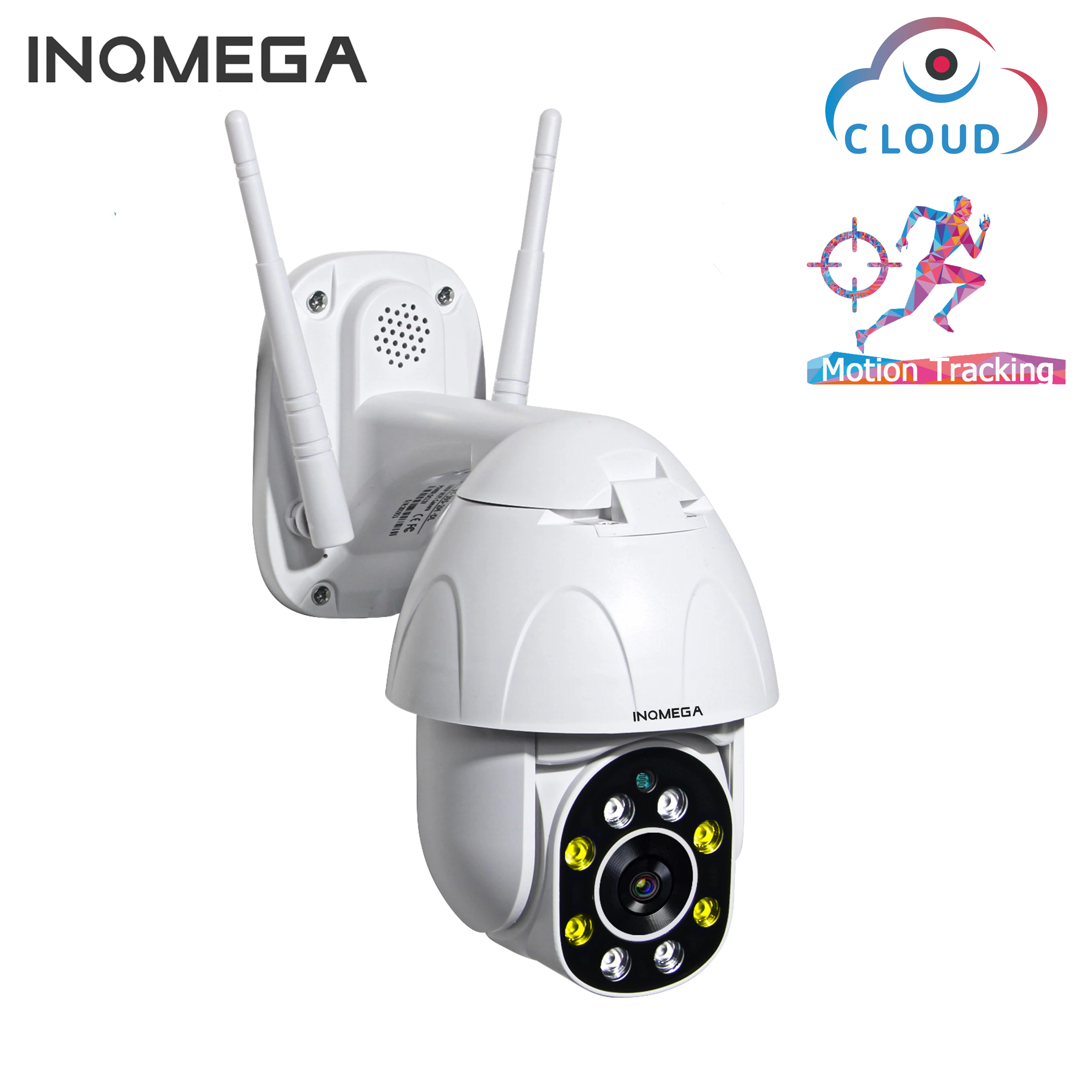 INQMEGA PTZ IP камера WIFI скоростная купольная автоматическое отслеживание наружная 4X