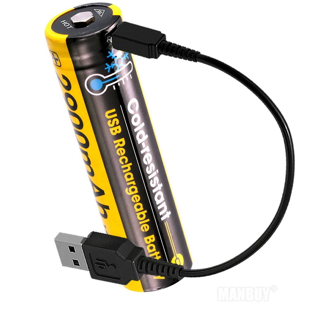 Аккумулятор NITECORE NL1829RLTP перезаряжаемый литий ионный аккумулятор 2900 мАч с