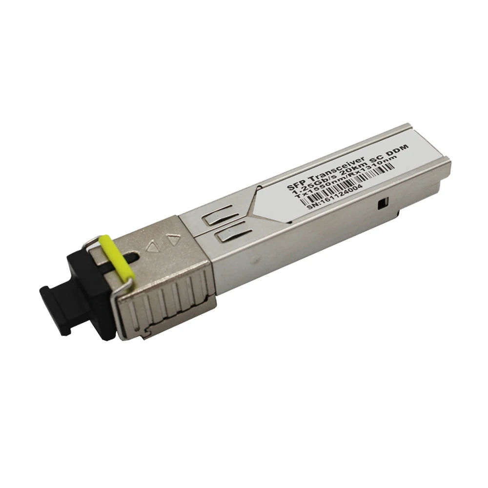 1 25 ГБ/сек. SFP трансивер одноволоконный одномодовый 20 км 1310 нм SC DDM|Оптоволоконное