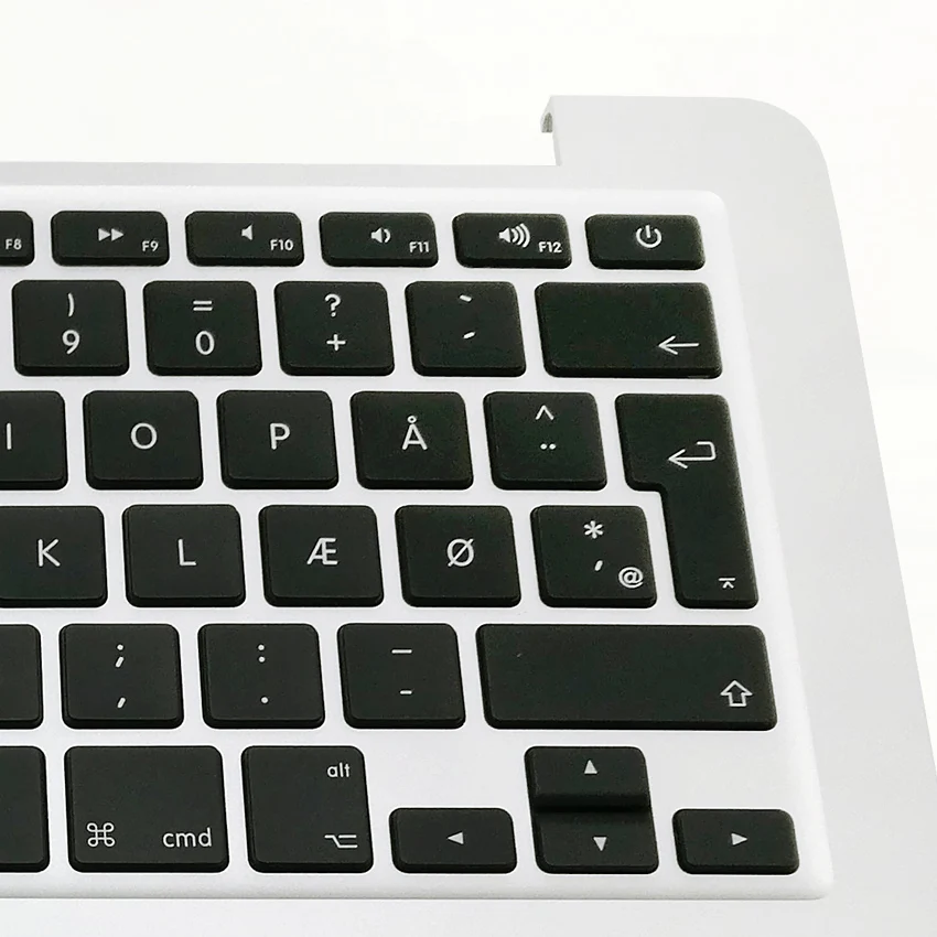 Новая Danmark Датская клавиатура верхний корпус Упор для рук MacBook Pro Retina 13 дюймов A1502