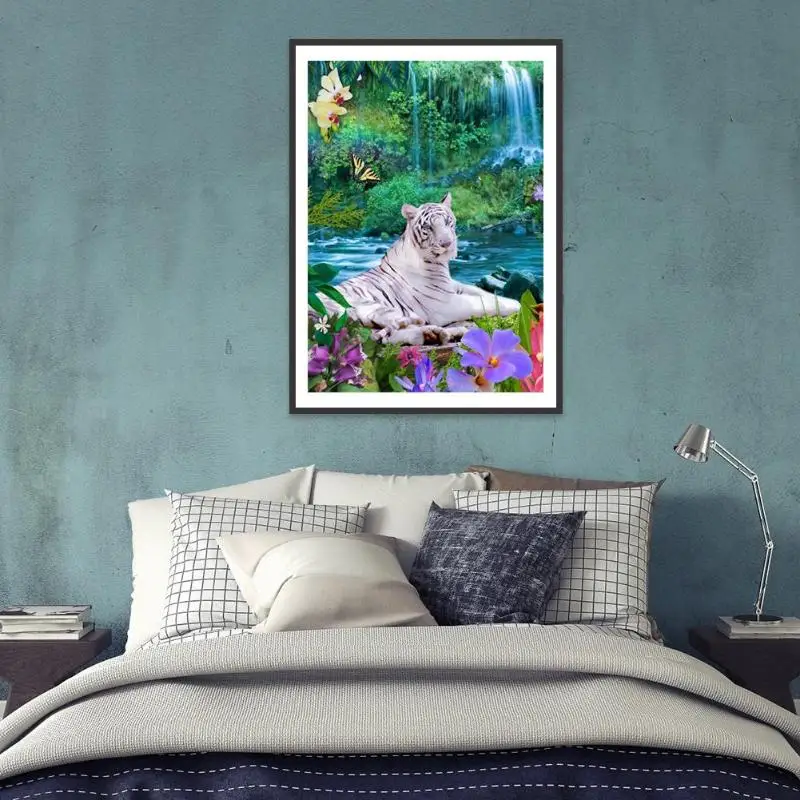 Алмазная живопись 5D сделай сам Набор для вышивки крестиком с животными мозаика