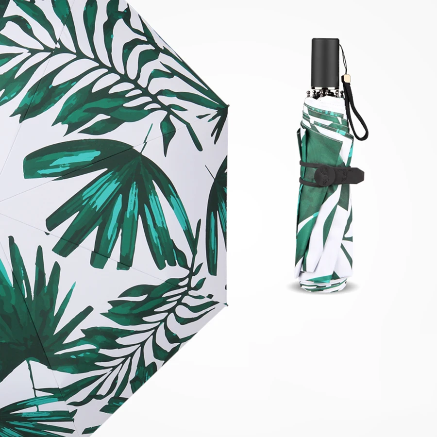 Ладонь креативный анти УФ Топ Artny Umberlla дождь женщин Floding ветрозащитный милый