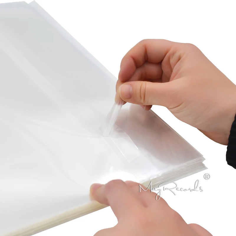 25 шт. пластиковые перезаряжаемые наружные рукава для виниловых записей GATEFOLD 2LP