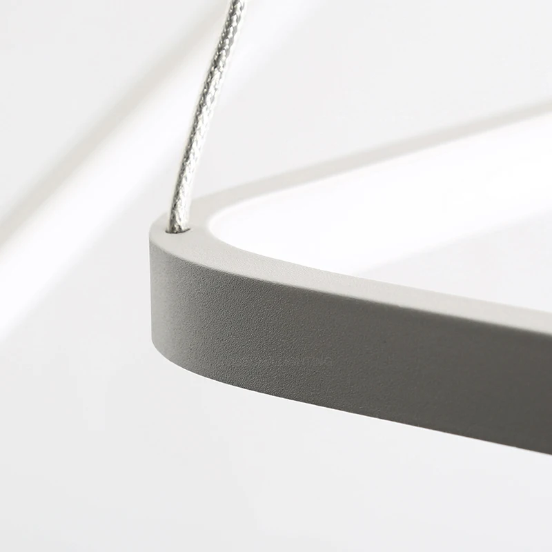 

LED square pendant light modern remote control hanging lamp in foyer living room DIY creative suspension light fixtures in lobby