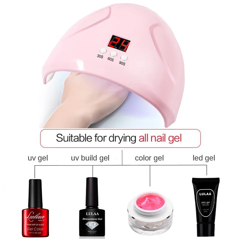 УФ-лампа для сушки гель-лака ногтей 36 Вт | Красота и здоровье