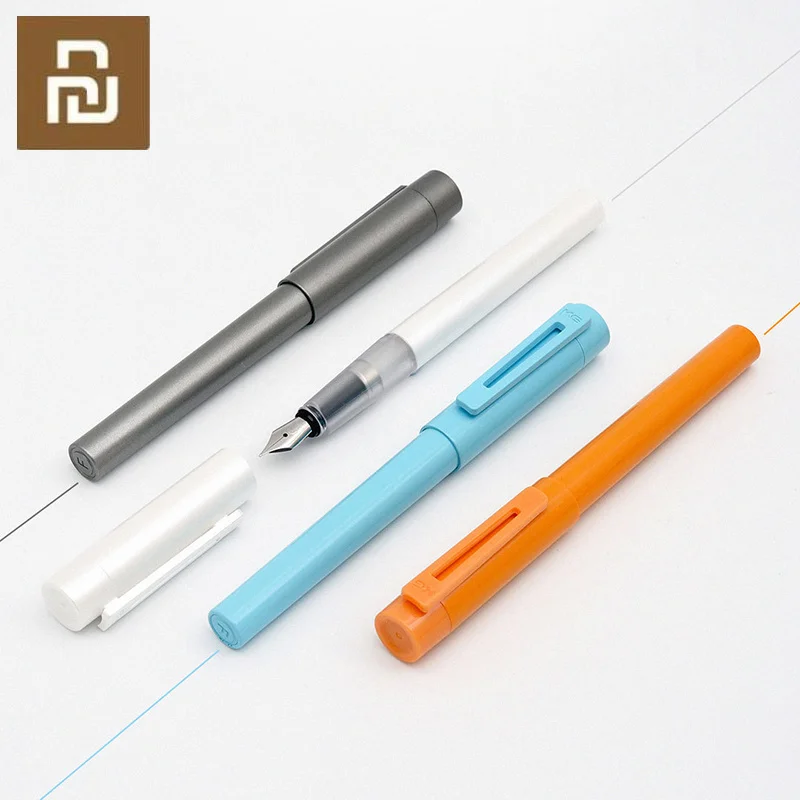 

Original Fountain Pen Mijia Kaco SKY 0.3mm-0.4mm Fluent Writing Portable Pocket Signing Colorful Pen Ink Sac Pen Box