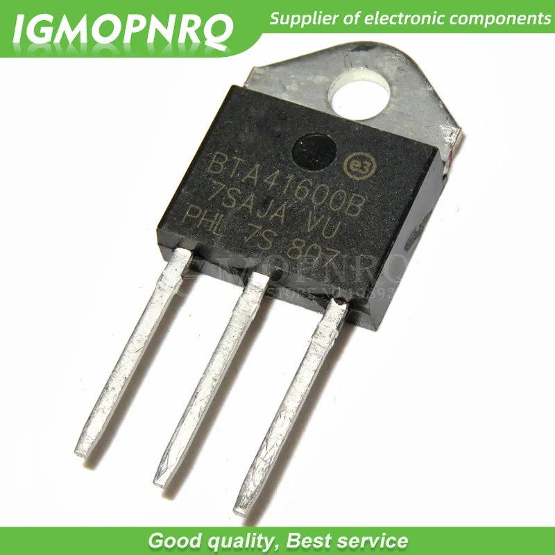 10 шт. BTA41-600B BTA41600B BTA41 BTA41-600B симисторов 40 ампер 600 вольт TO-3P
