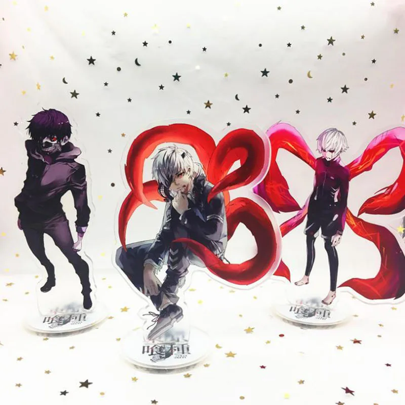 1 шт в виде милого героя Аниме Tokyo Ghoul акриловая модель на подставке