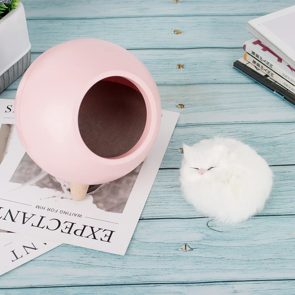 Креативный светодиодный ночник в виде милой кошки лампа для спальни детской