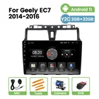 Автомобильный радиоприемник, 2 ГБ + 32 ГБ, Android 11, Carplay + Auto, для GEELY Emgrand EC7 2014, 2015, 2016, 4 ядра, мультимедийный плеер, BT, RDS, GPS, Wi-Fi, FM, DVR