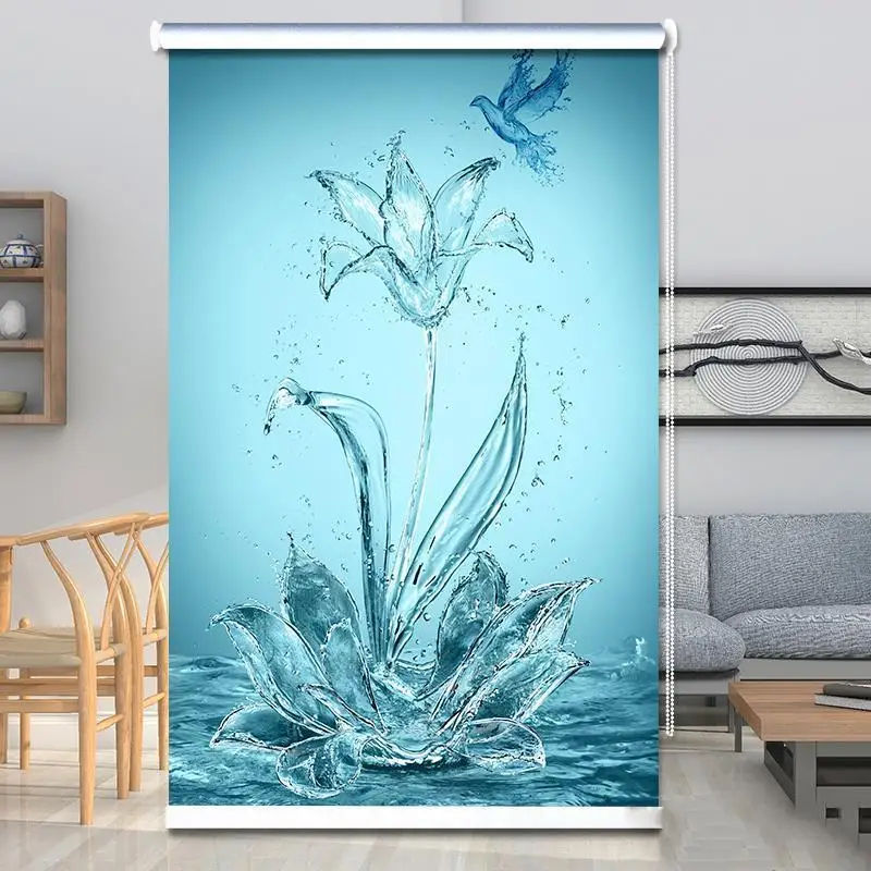 Свадебные Декоративные жалюзи вертикальные рулонные магазины оконные