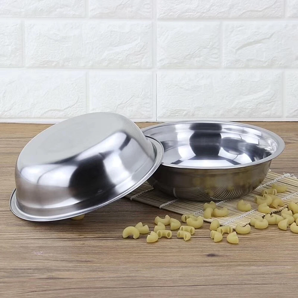 2 шт. Бытовая чаша из нержавеющей стали кухонный ужин в ресторане для супа риса металлическая чаша|Чаши| |