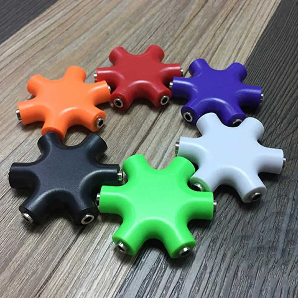 3.5mm Audio Conversion One Minute Five Snowflake Music Sharing Device Headset | Электроника