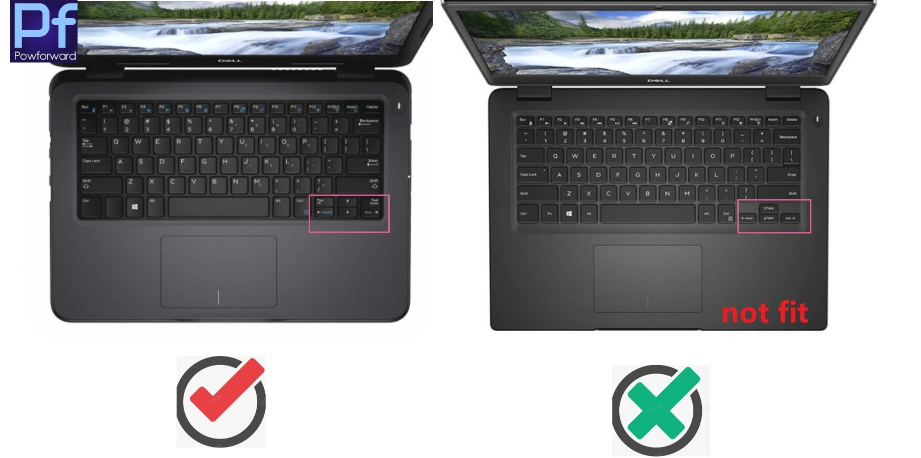 Силиконовый чехол для клавиатуры ноутбука Dell Latitude 13 14 3310 3379 3390 3400 3450 3460 3470 3480 3490 2020/2021 On.