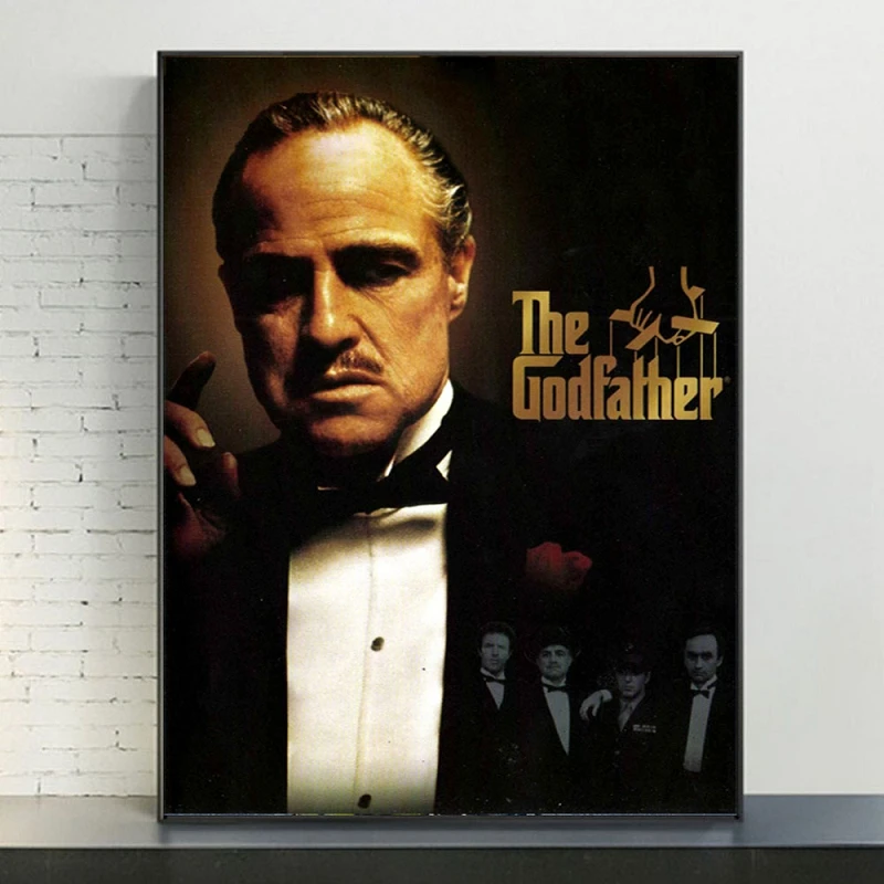 Картина из фильма Godfather Classica плакаты портреты и принты на холсте Настенная