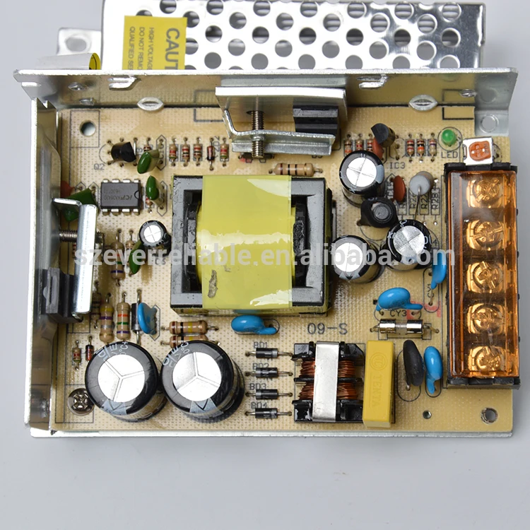 

Hot Selling 12v 5a Power Supply Circuit S-60-12 led power supply 60w 12v