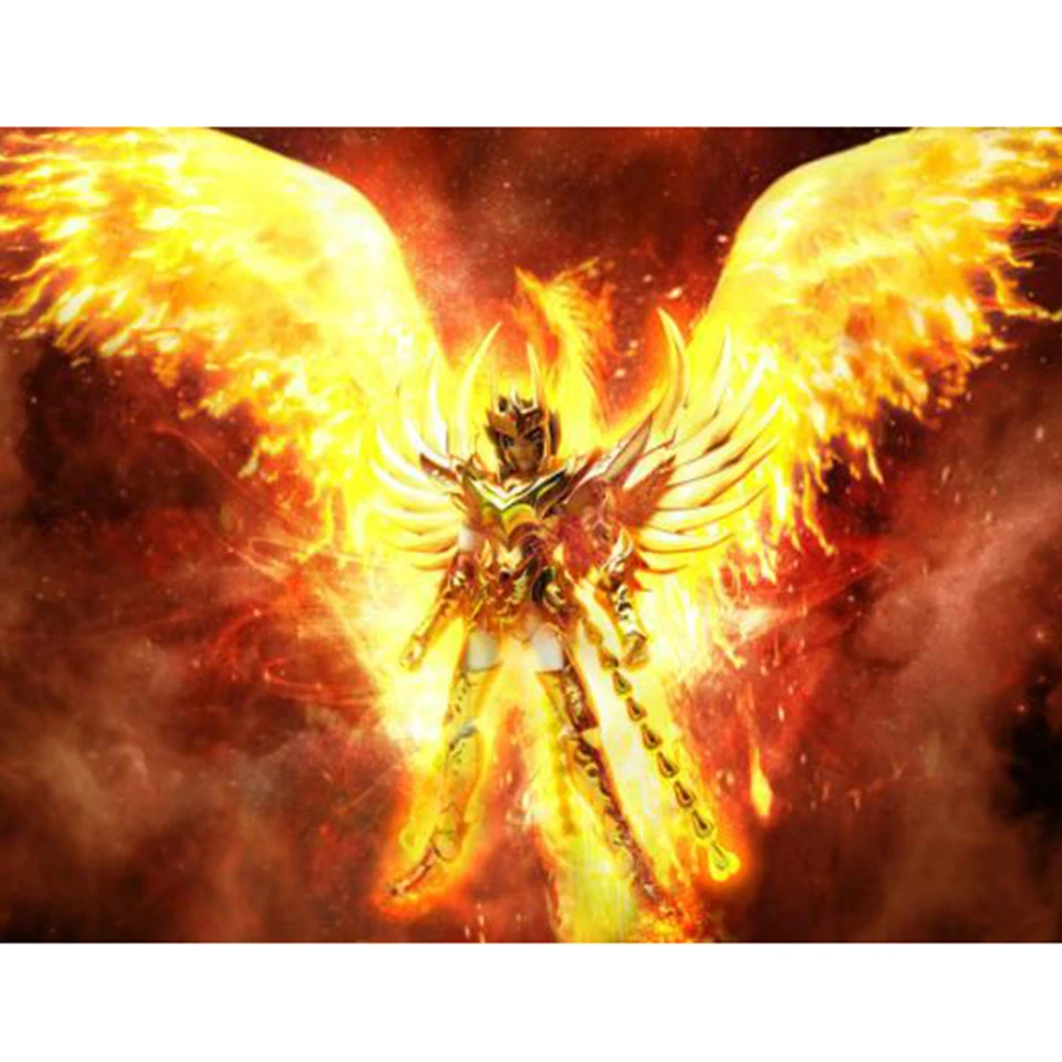 

Glazovin GT Saint Seiya Myth Cloth EX Phoenix Ikki Metal Armor Action Figures Collectible Model Toy For Children