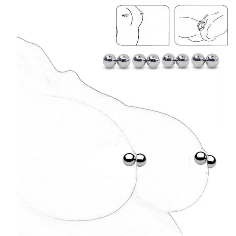 Секс игрушки для взрослых женщин пар БДСМ бондаж мощный волшебный шар зажимы