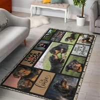 rottweiler rug area funny dog collection carpet floor mat rug non slip mat dining room living room soft bedroom carpet 01