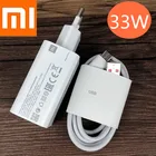 Оригинальное зарядное устройство Xiaomi 33 Вт Redmi Note 10 pro, зарядные устройства для смартфонов с кабелем, быстрая зарядка, EU Usb адаптер для MI 11 Ultra Poco X3
