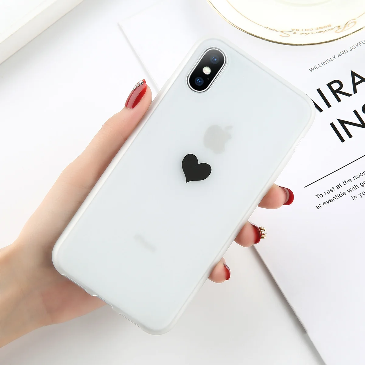 T12 Светящийся силиконовый чехол KJOEW для iPhone 7, 6, 6s, 8 Plus, X, XR, XS, MAX, XS, мультипликационный мягкий чехол для телефона, TPU, чехол - Color: T12