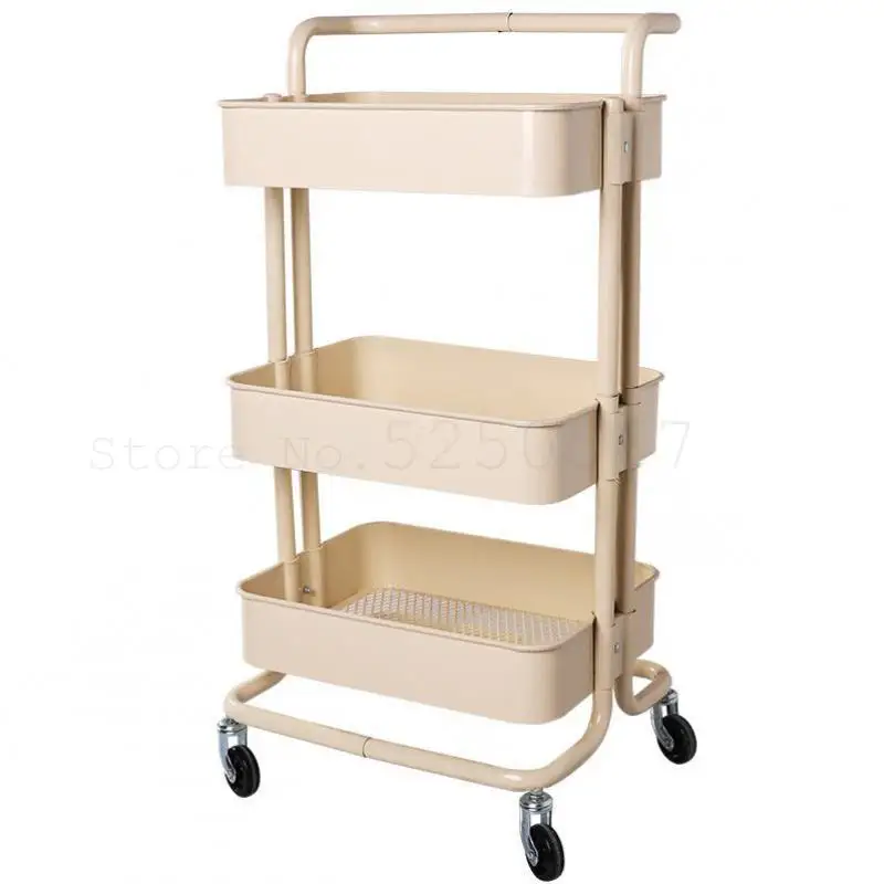 Полка в Кухонная Тележка съемные полки шкив гостиная получить салонный маникюр