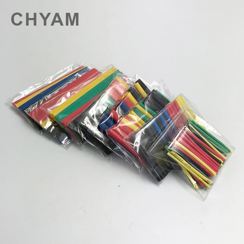 Набор термоусадочных полиолефиновых трубок 164 в ассортименте комплект шт. -