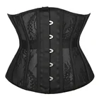 Новинка, стильные и привлекательные Для женщин тренировки талии черный корсет Топ Басков Корсет Бюстье белье ремень размера плюс S-XXL