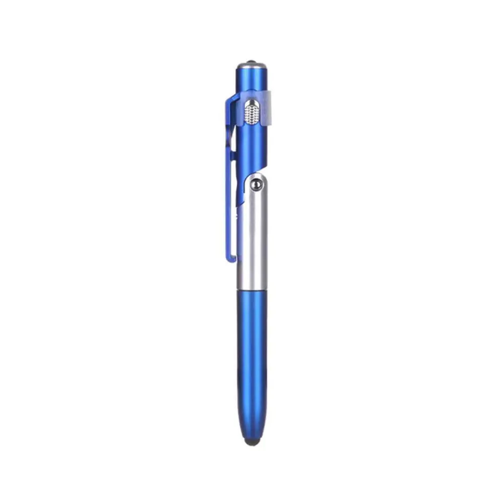 

4-in-1 Folding Ballpoint Pen Screen Stylus Touch Pen with Universal For Tablet Pen Capacitive mini LED Cellphone U8Q9
