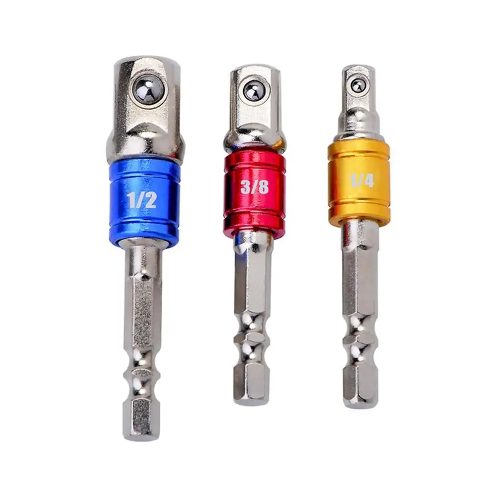 Шестигранный хвостовик К квадратной головке рукав Post 1/4 3/8 1/2 ветровой партии