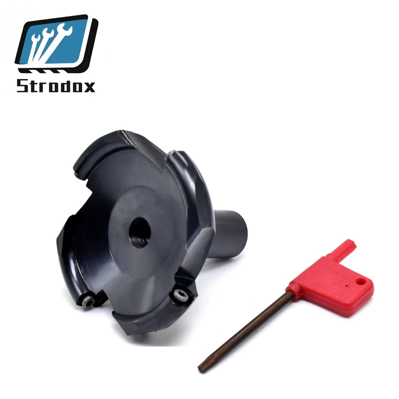 CNC Ordinary turret milling machine EMR5R cutter steel bar C20 face head Milling Cutter 1003 blade | Инструменты