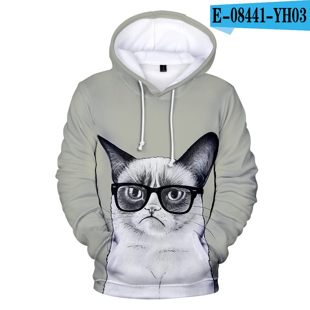 

2020 new children's cute hoodie personality animal series 3D pullover sweatshirt casual fashion boy/girl street hooded clothing