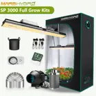 Набор Mars Hydro SP 3000 для выращивания растений Samsung LM301B  Osram 660nm, Светодиодная лента полного спектра для выращивания овощей и цветов, тент для гидропонных систем