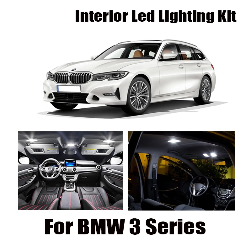 Для 1990 2013 BMW 3 серия E36 E46 E90 E91 E92 E93 с идеальными белыми Canbus Error Free светодиодный лампа
